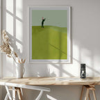 Golfer's Green Swing, arte de Annelien Smet