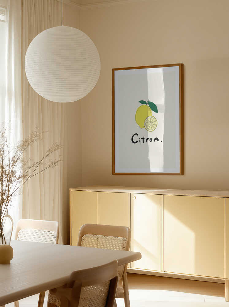 Fresh Lemon Illustration, arte de Rio Soléy