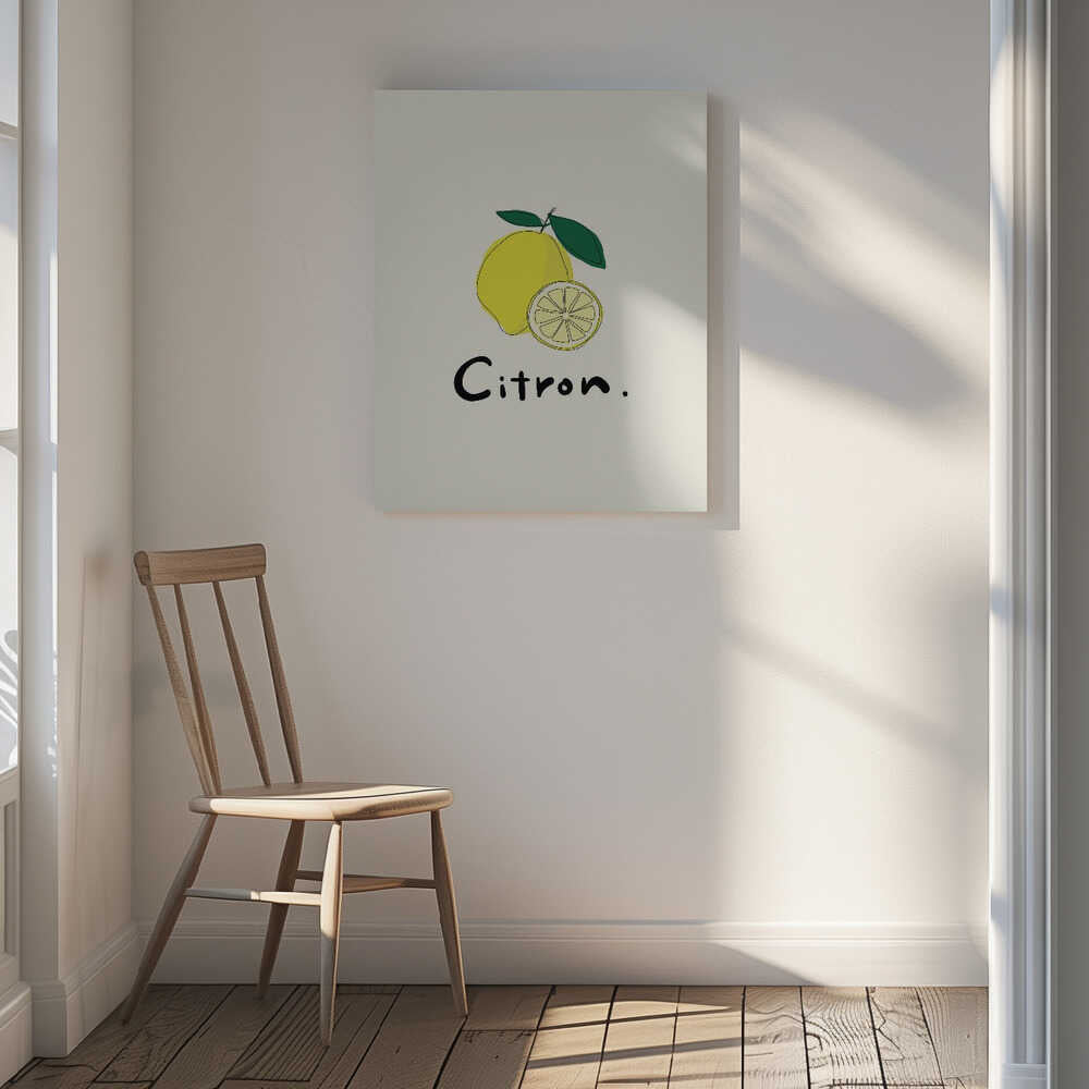 Fresh Lemon Illustration, arte de Rio Soléy