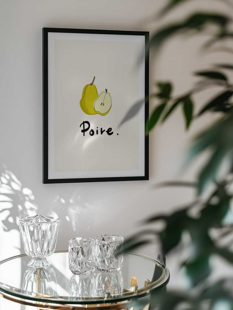 Fresh Cut Pear, arte de Rio Soléy