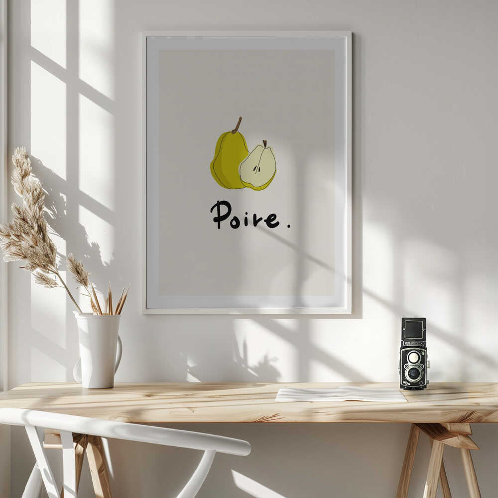 Fresh Cut Pear, arte de Rio Soléy