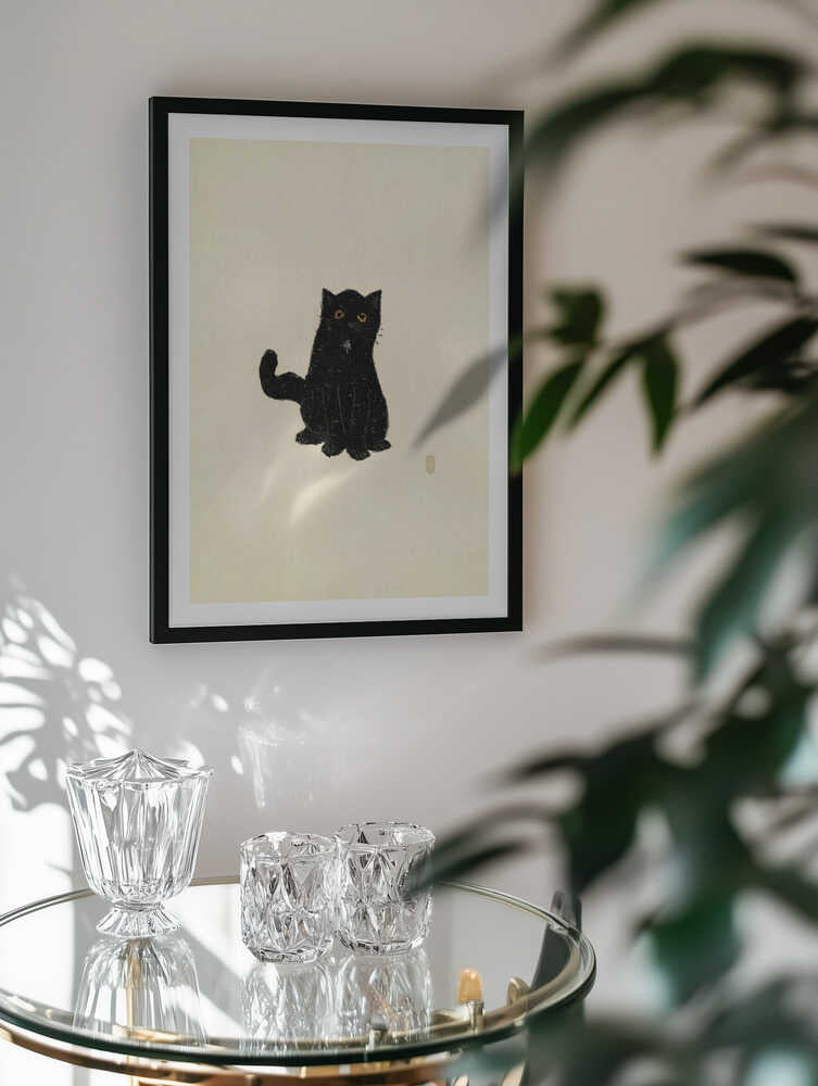 Charming Black Cat, arte de Dianne Nicole Fernando