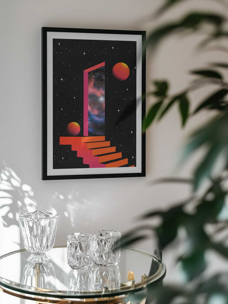 Cosmic Portal Stairs, arte de Nibera