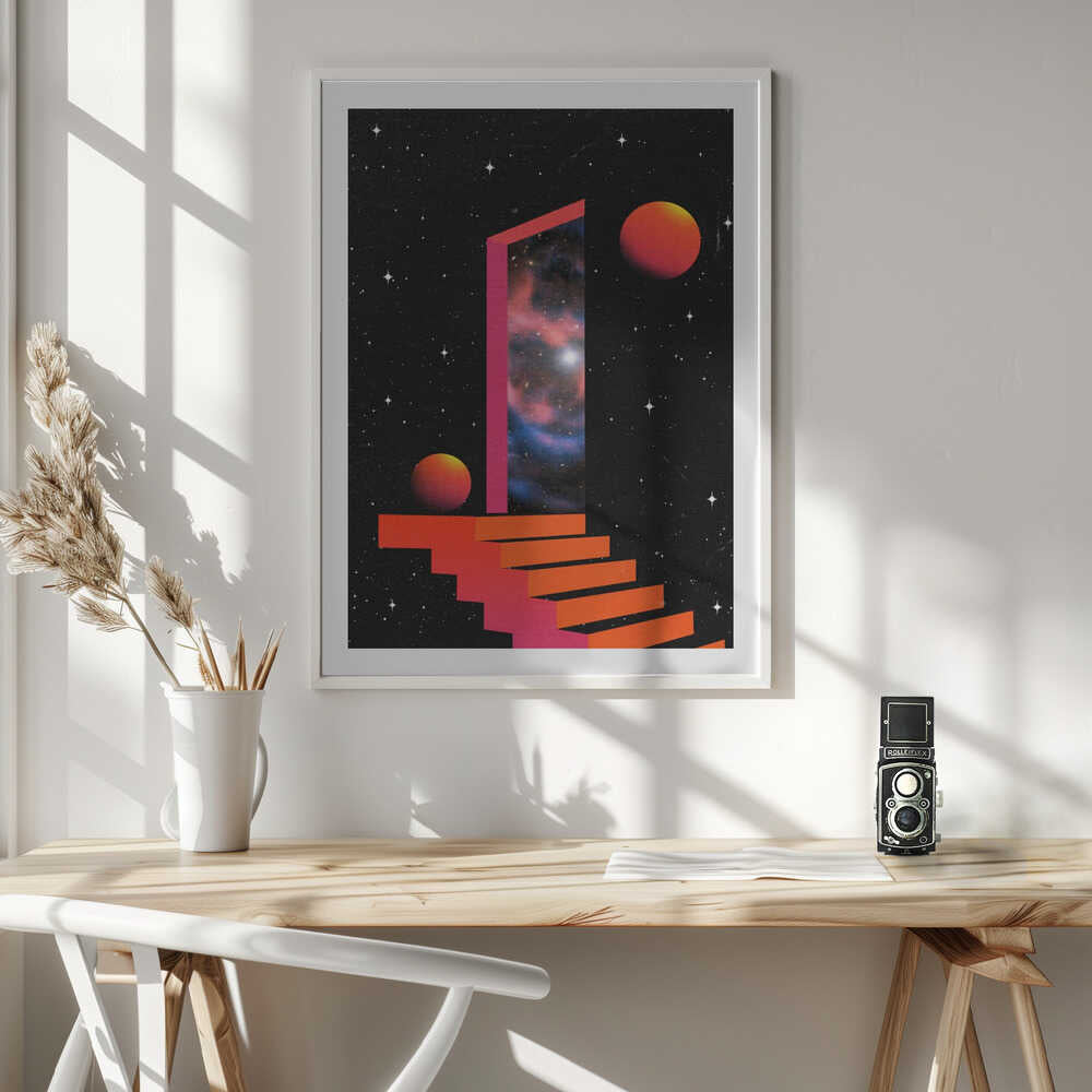 Cosmic Portal Stairs, arte de Nibera