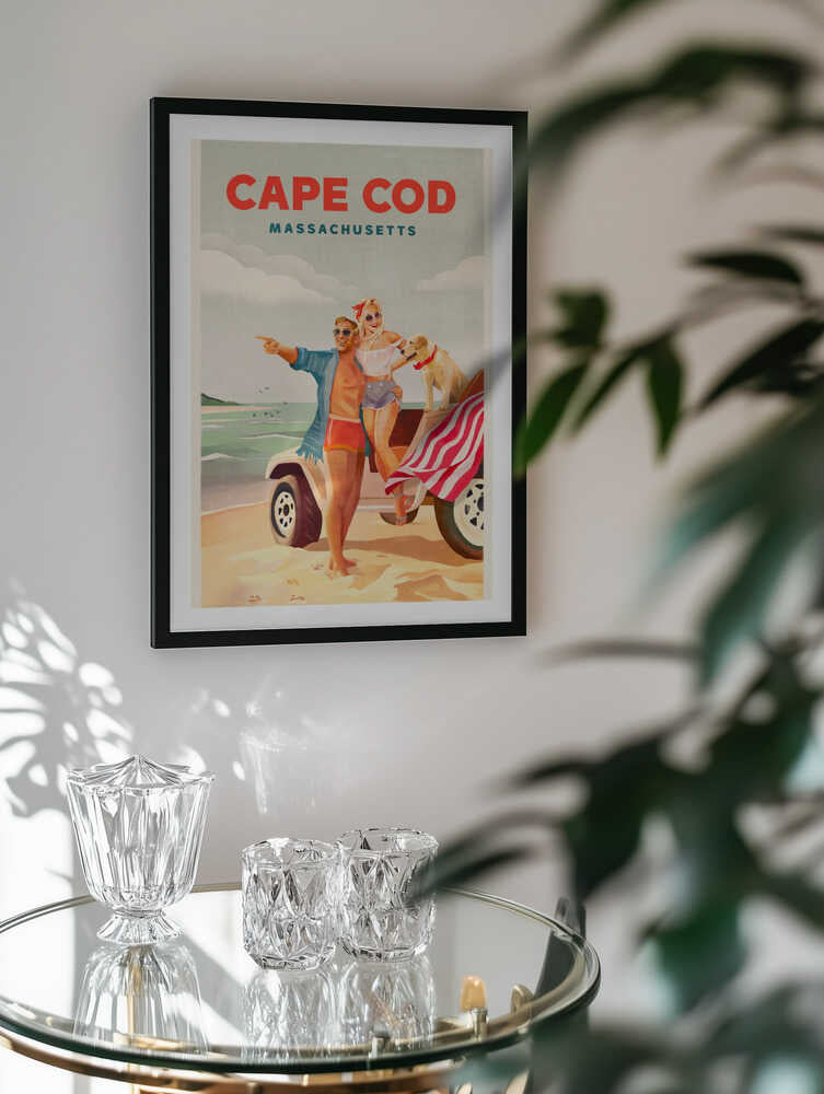 Cape Cod Massachusetts Summer Beach Art, arte de The Whiskey Ginger