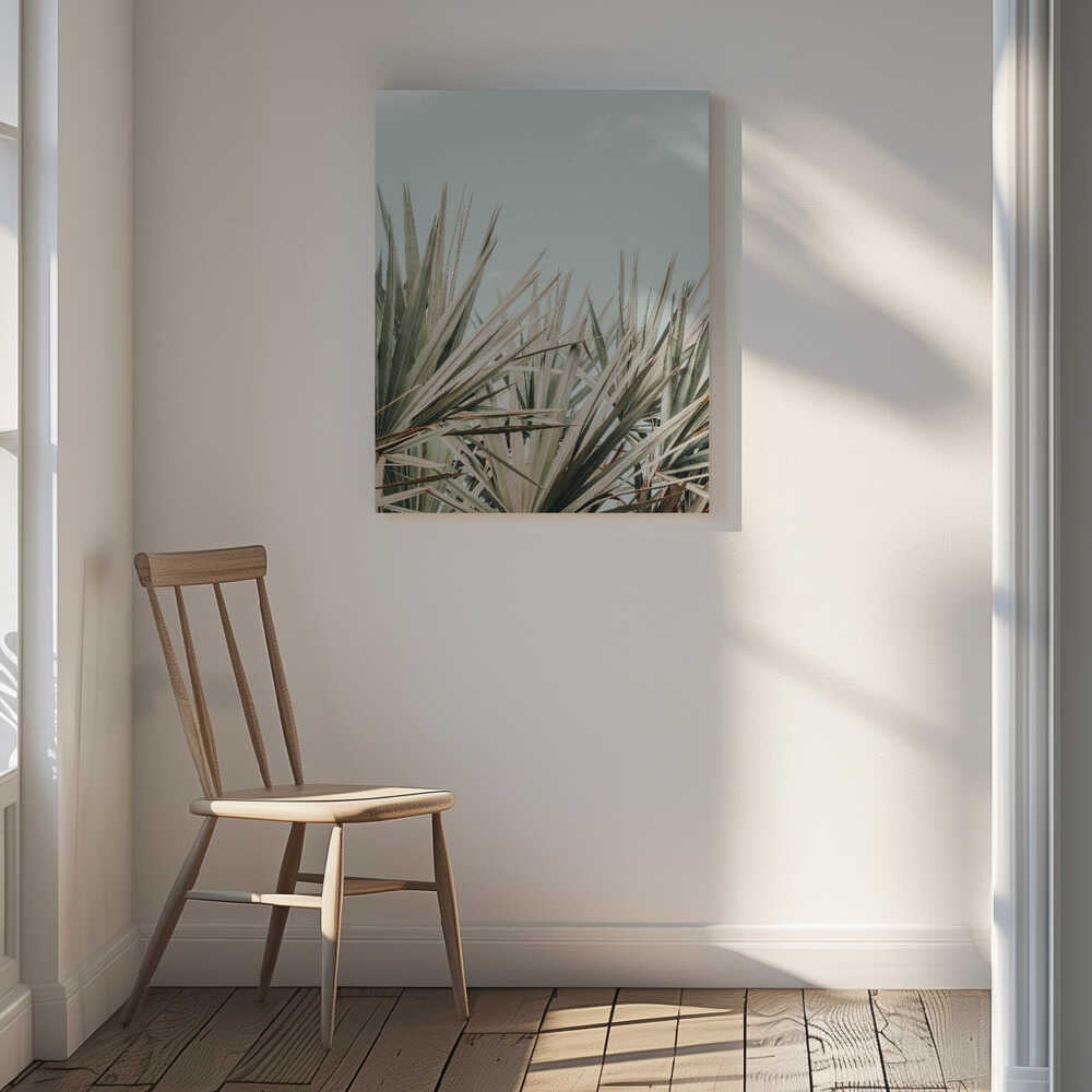 Skyward Palm Leaves, arte de Olivia Joy StClaire