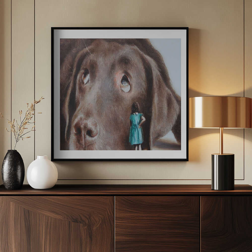 Childhood Dream Dog, arte de Rudolf Kosow