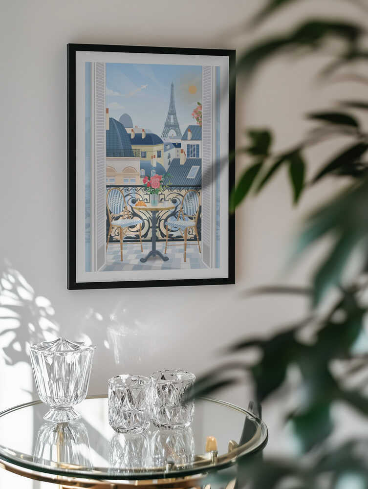 Paris Terrace, arte de Petra Lizde