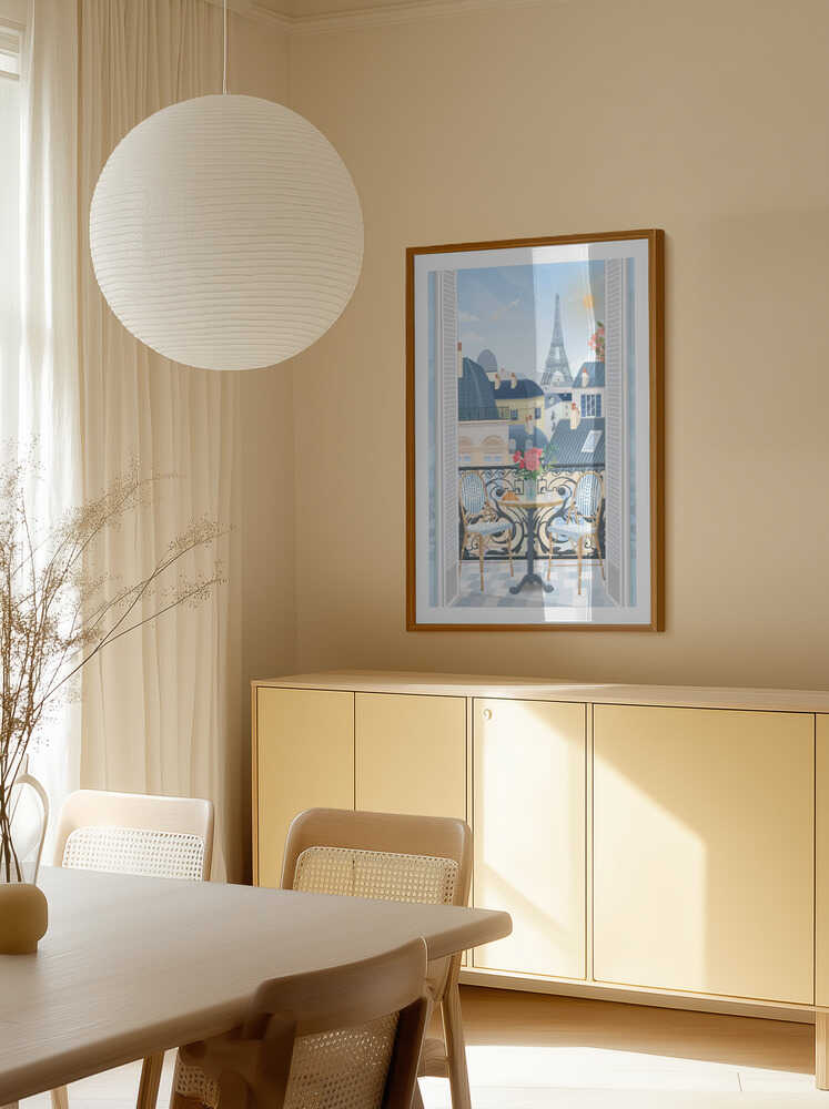 Paris Terrace, arte de Petra Lizde