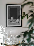 Surreal Egg Still Life, arte de Haruto Shimaoka