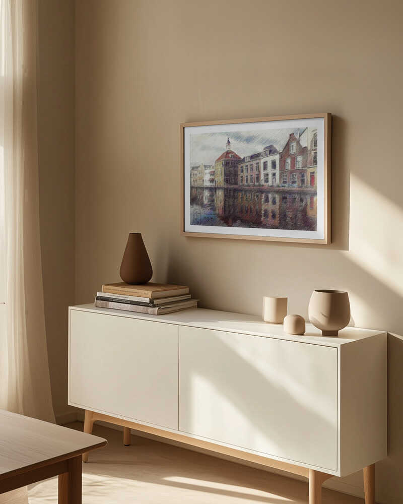 Charming Dutch Canal, arte de Corné Akkers