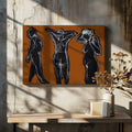 Dynamic Nude Forms, arte de Tore Bahnson