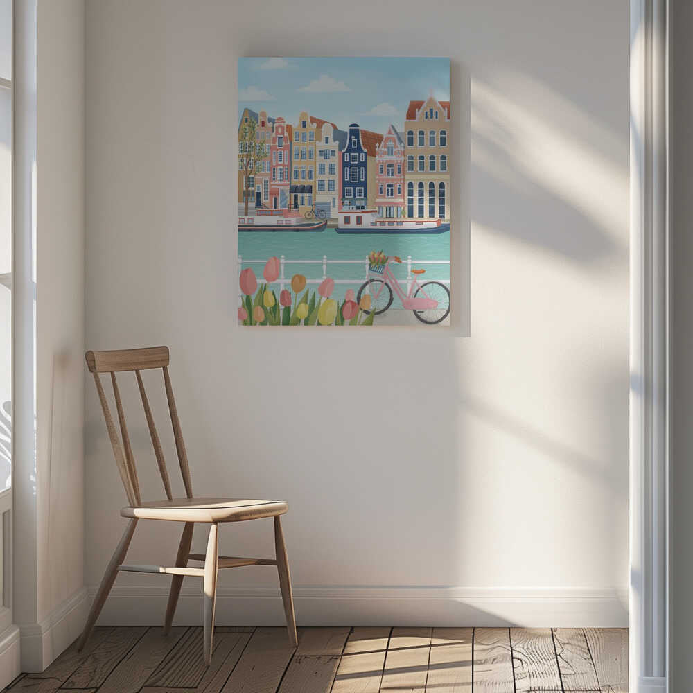 Amsterdam City, arte de Petra Lizde