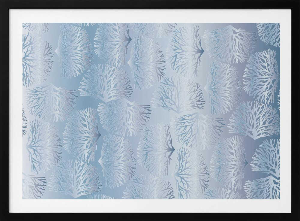 Icy Blue Branches, arte de Sue Skellern