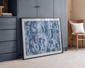 Fluid Silver Blue, arte de Sue Skellern
