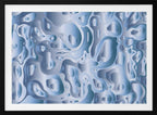 Fluid Silver Blue, arte de Sue Skellern