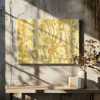 Golden Abstract Shimmer, arte de Sue Skellern