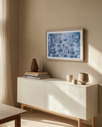 Fluid Silver Abstract, arte de Sue Skellern