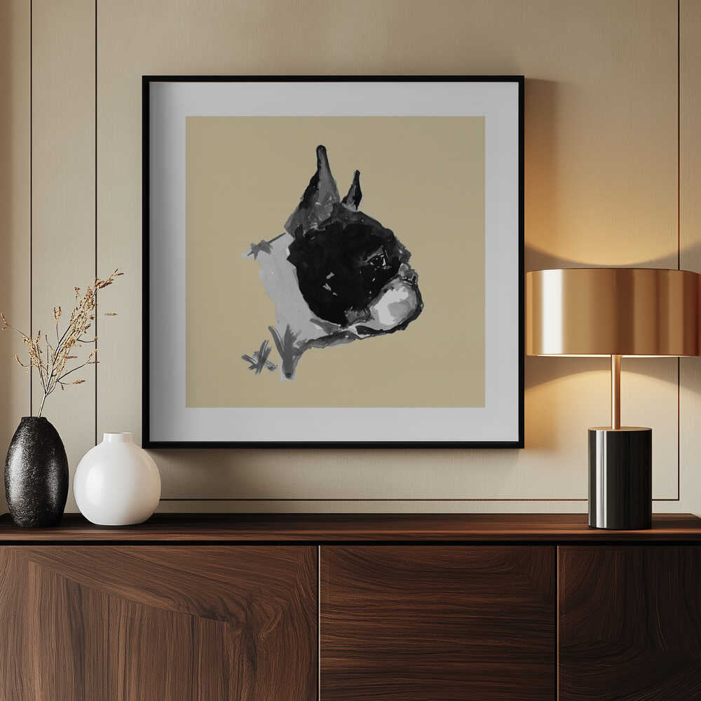 Expressive Boston Terrier Portrait