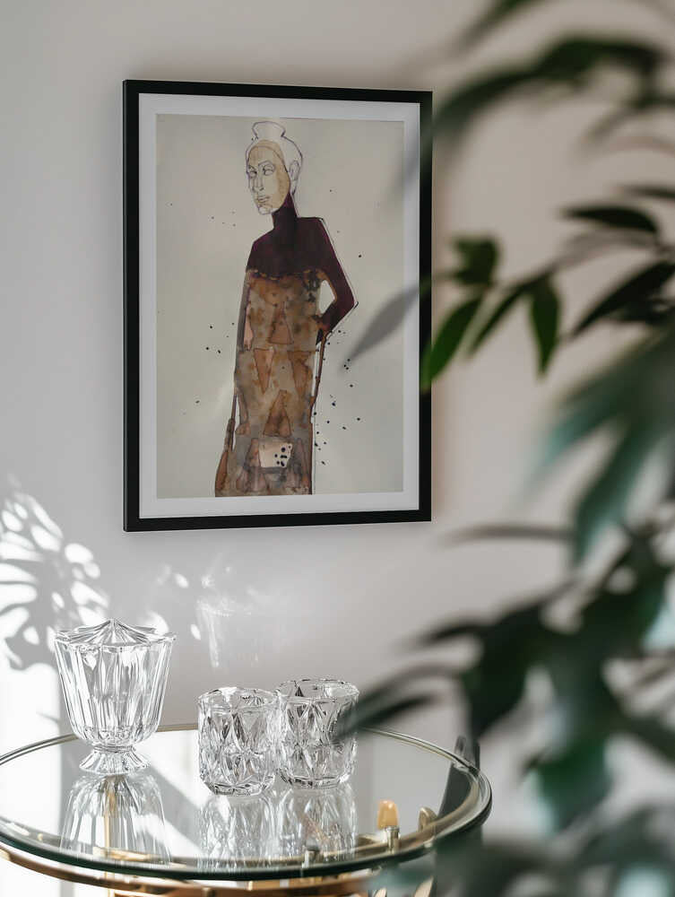 Elegant Fashion Figure, arte de Doris Schmitz