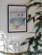 Paris Picnic At the Seine, arte de Katharina Puritscher