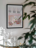 Pink Flower Shop, arte de Katharina Puritscher