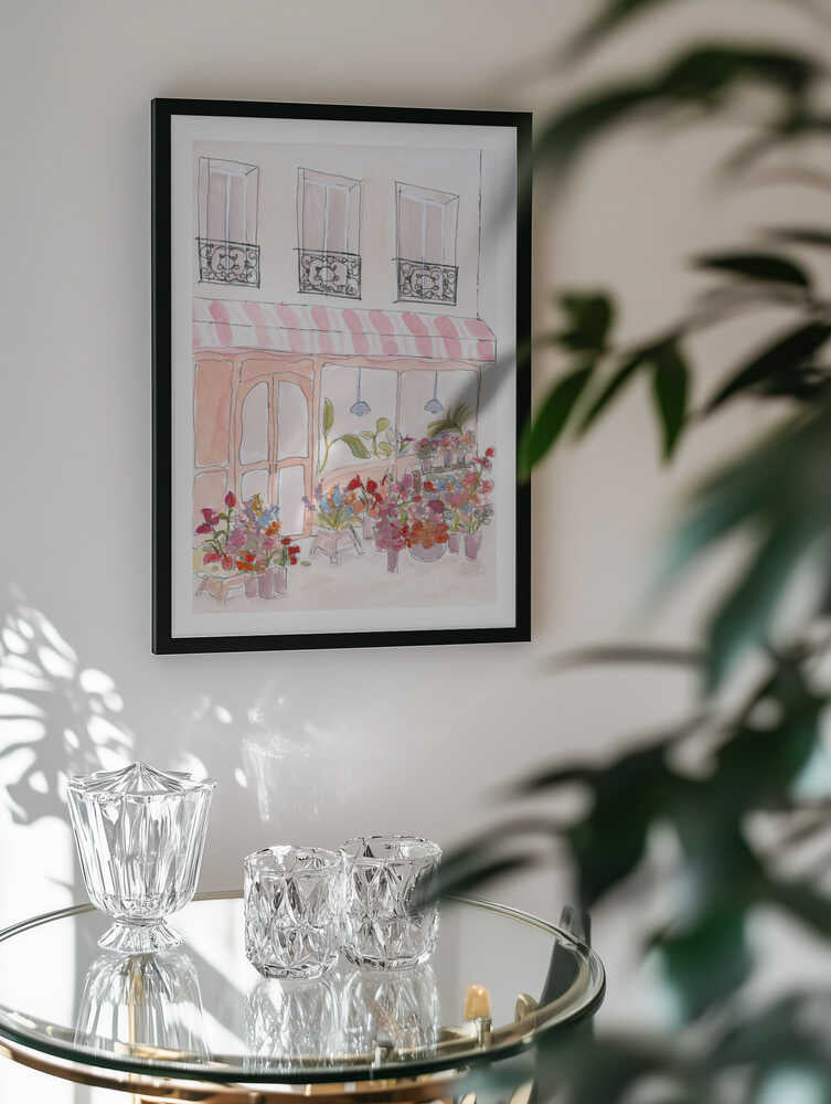 Pink Flower Shop, arte de Katharina Puritscher