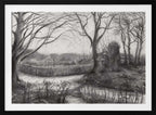 Winter Forest Path, arte de Corné Akkers