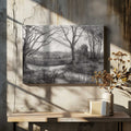Winter Forest Path, arte de Corné Akkers