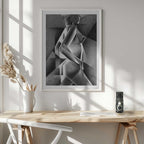 Dynamic Cubist Figure, arte de Corné Akkers