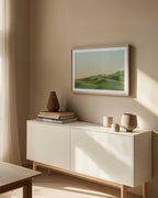 Serene Hilltop Bench, arte de Javier Pardina