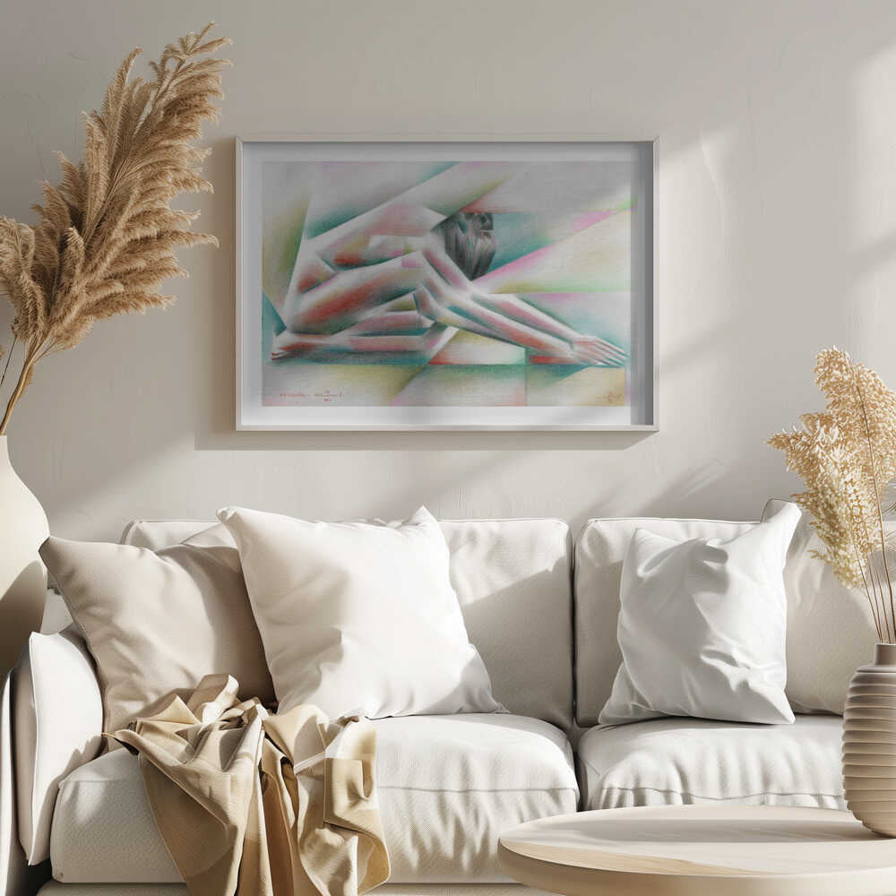 Abstract Figure Contemplation, arte de Corné Akkers