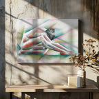 Abstract Figure Contemplation, arte de Corné Akkers