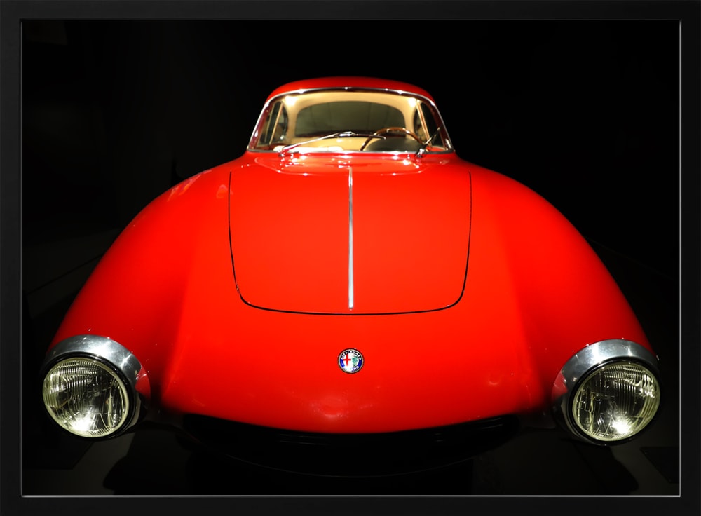 Classic Red Sports Car