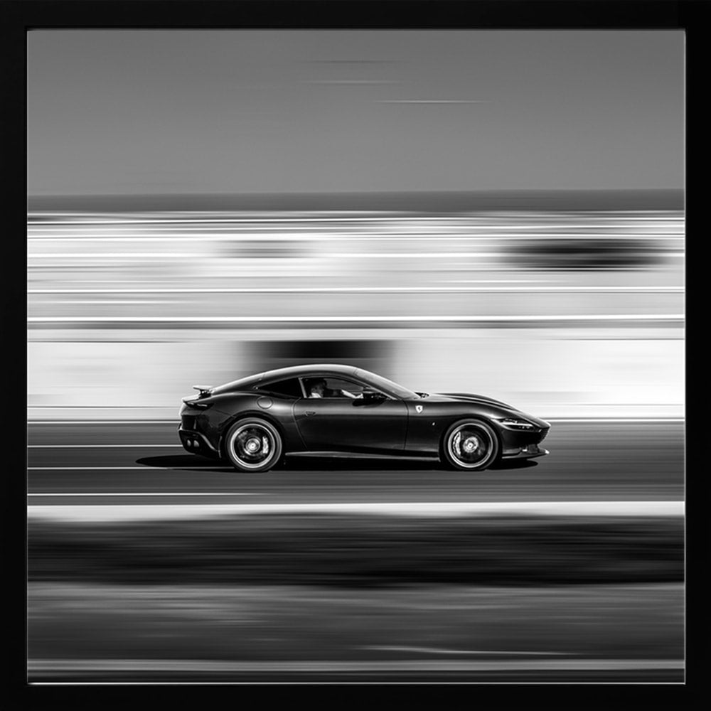 Fast Sports Car Motion