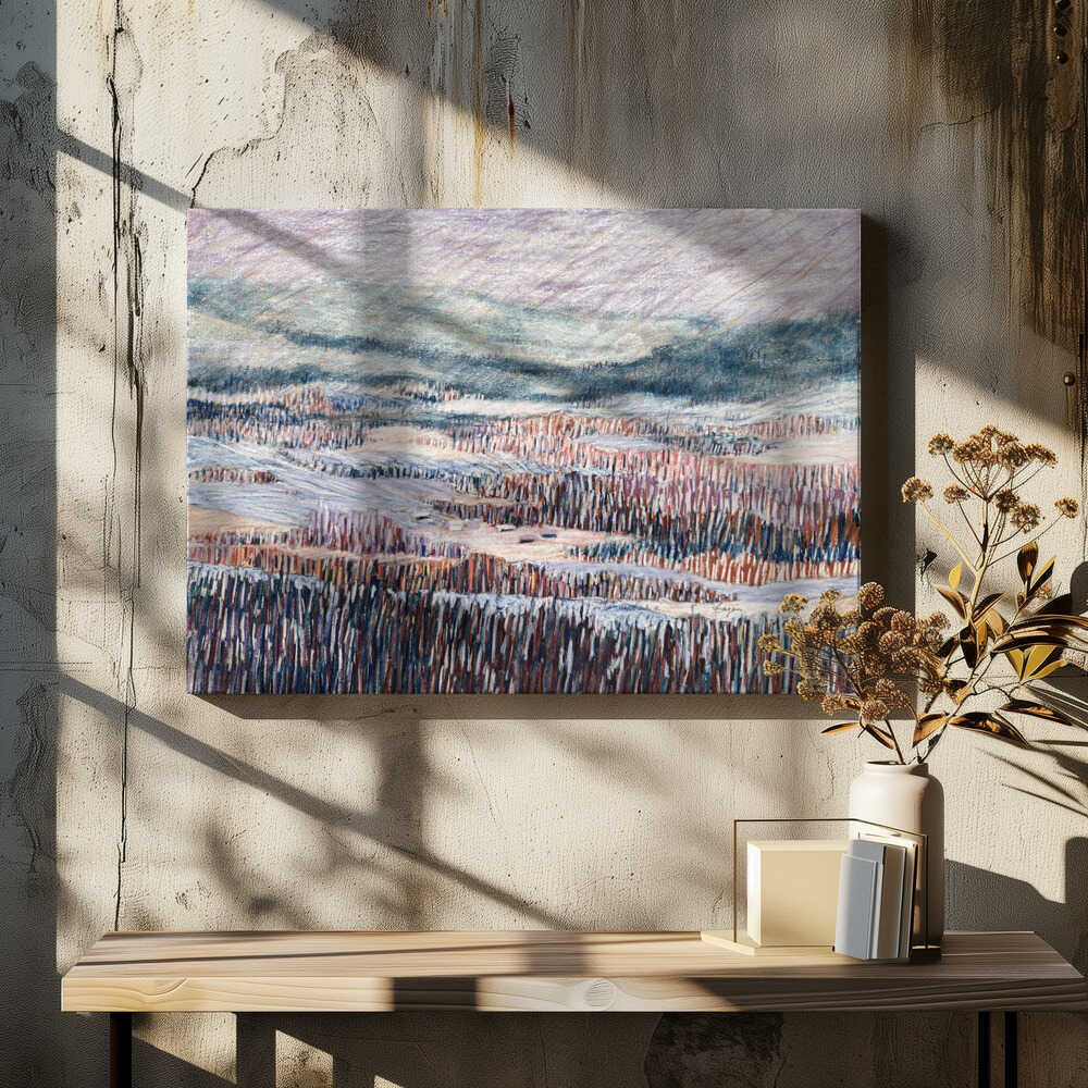 Winter landscape Tapestry