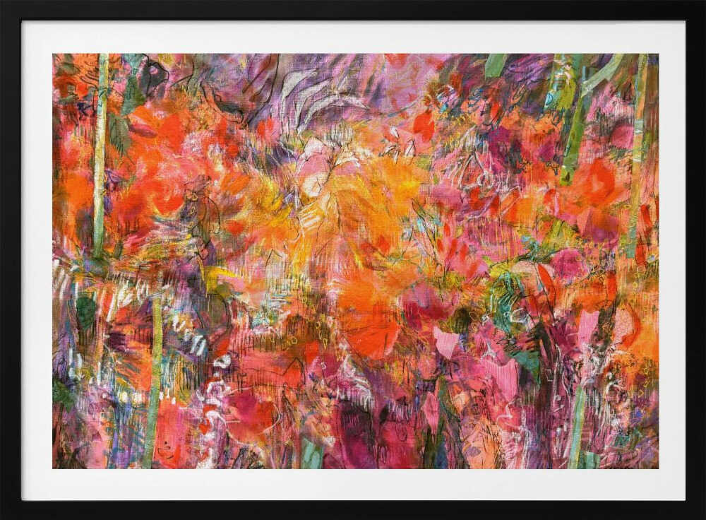 Vibrant Flora Tapestry