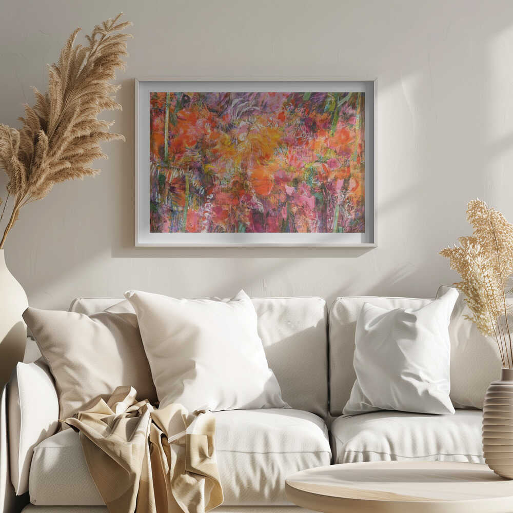 Vibrant Flora Tapestry