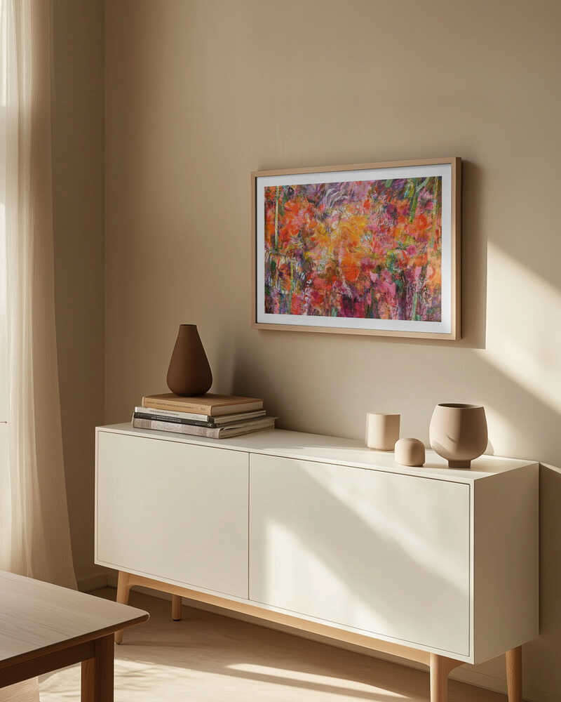 Vibrant Flora Tapestry