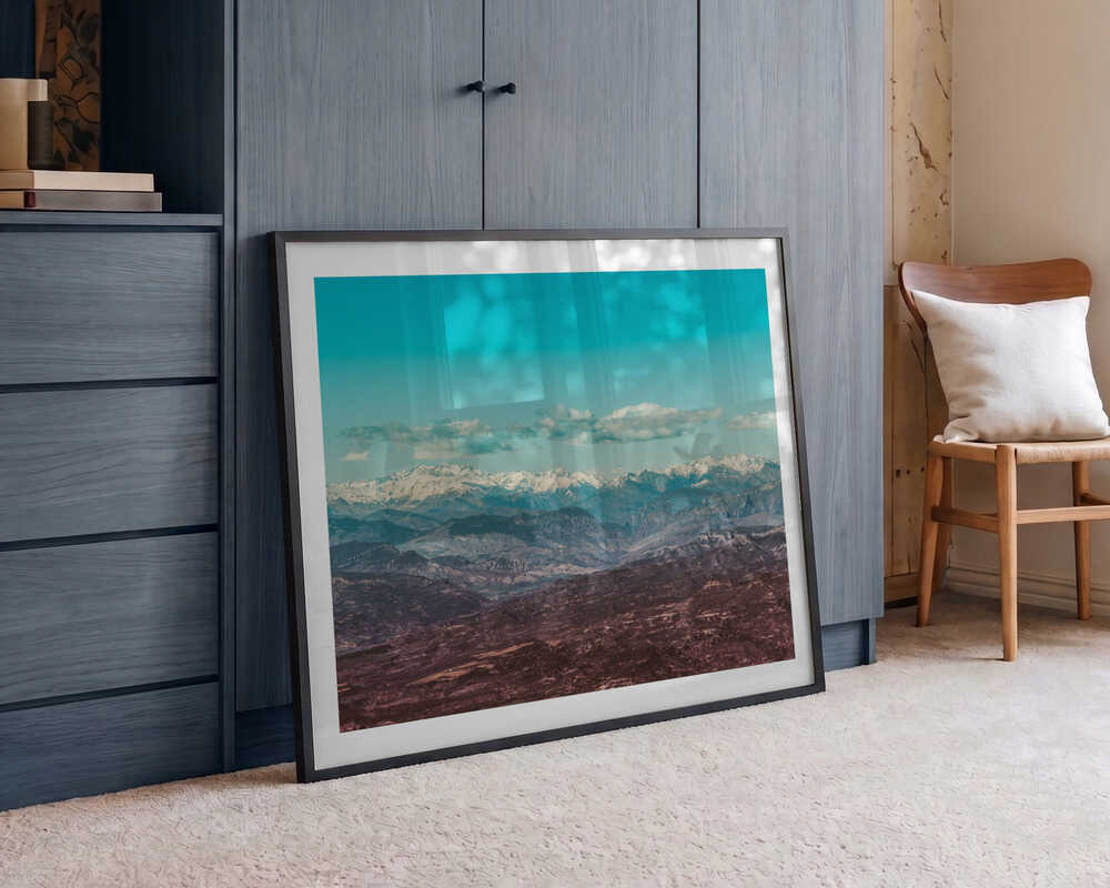 Blue Sky Mountain Panorama, arte de Javier Pardina