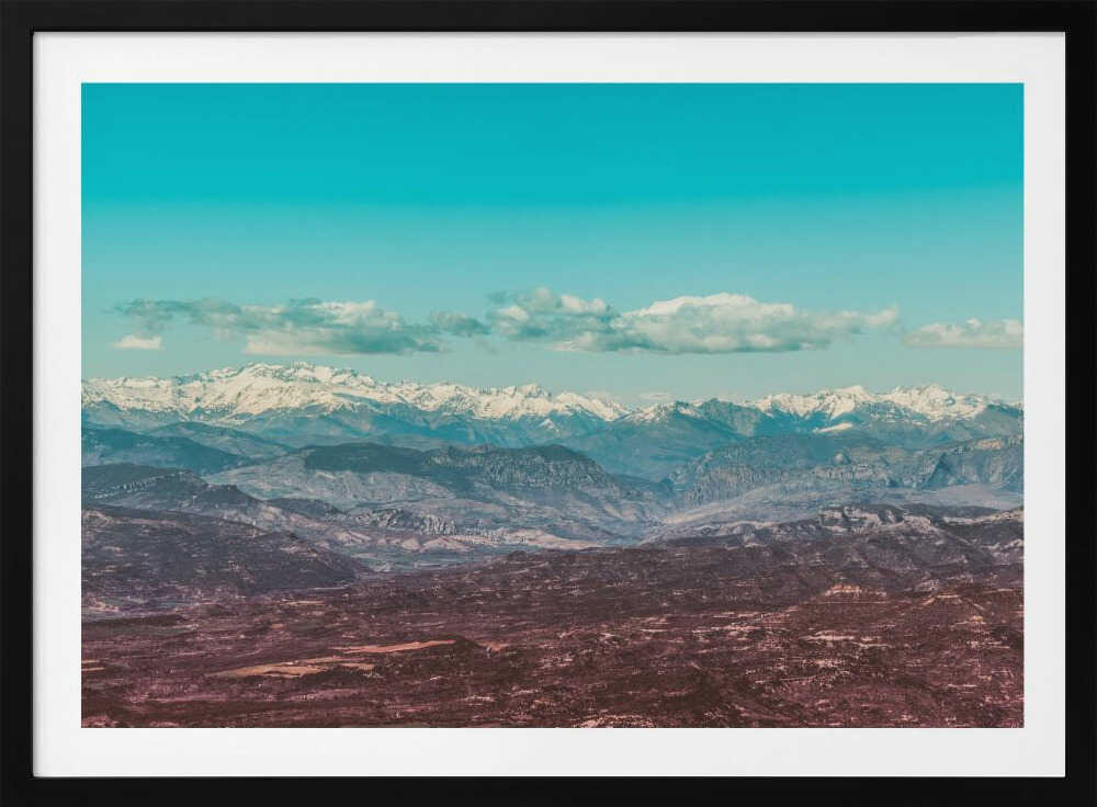 Blue Sky Mountain Panorama, arte de Javier Pardina