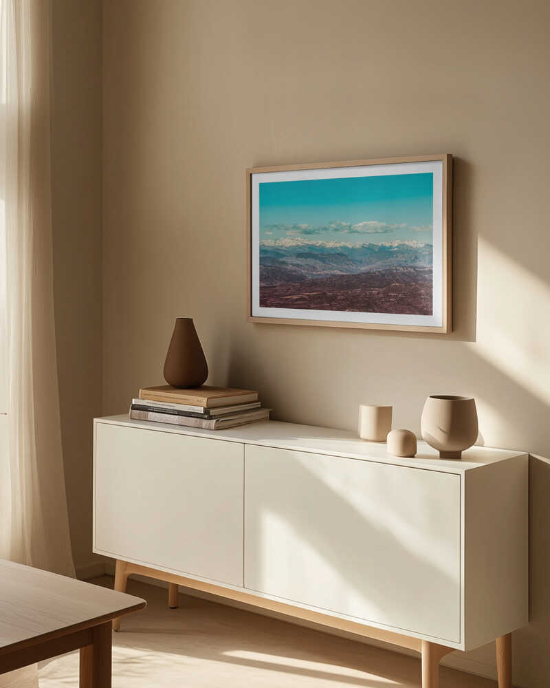 Blue Sky Mountain Panorama, arte de Javier Pardina
