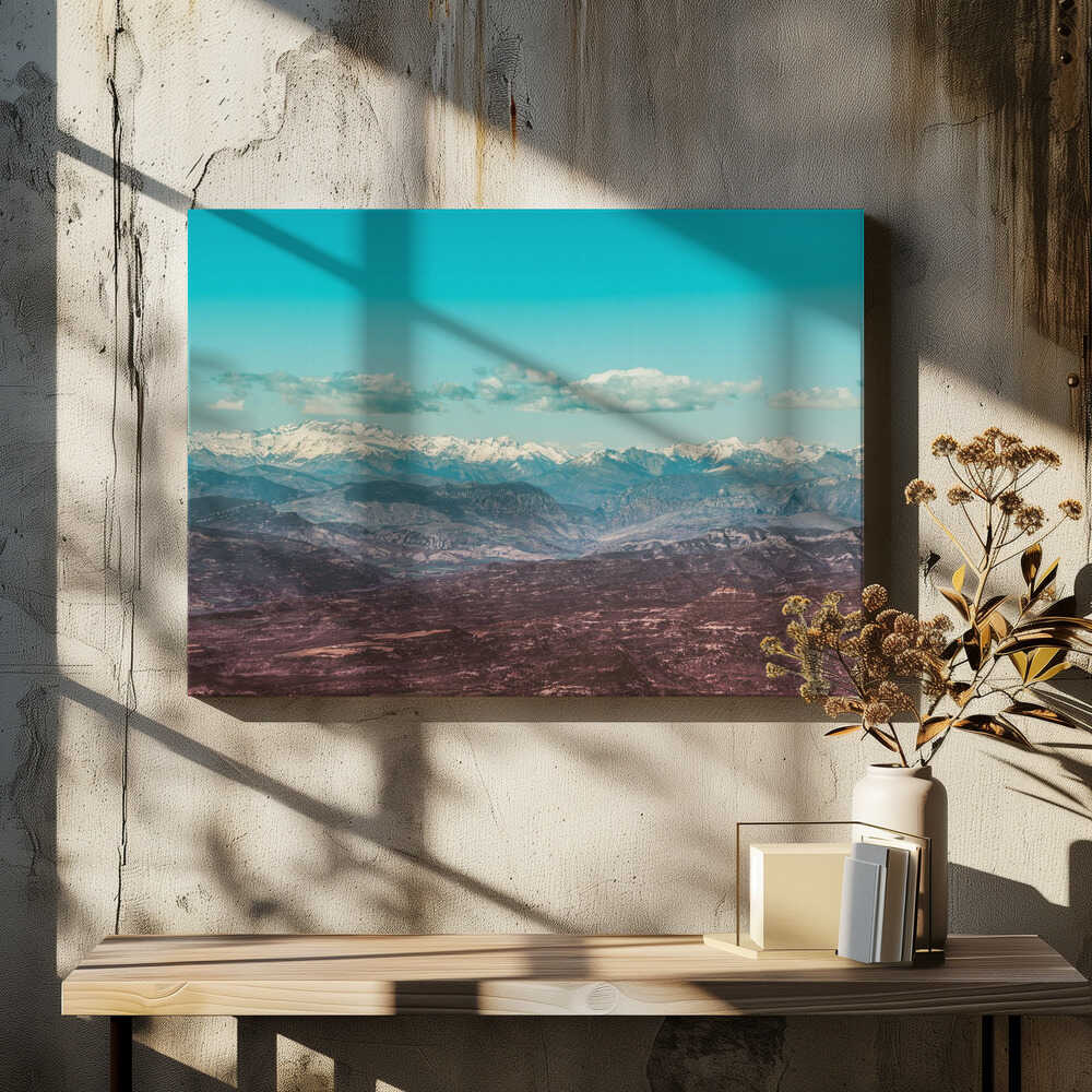 Blue Sky Mountain Panorama, arte de Javier Pardina