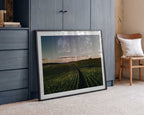 Curving Farm Field, arte de Javier Pardina