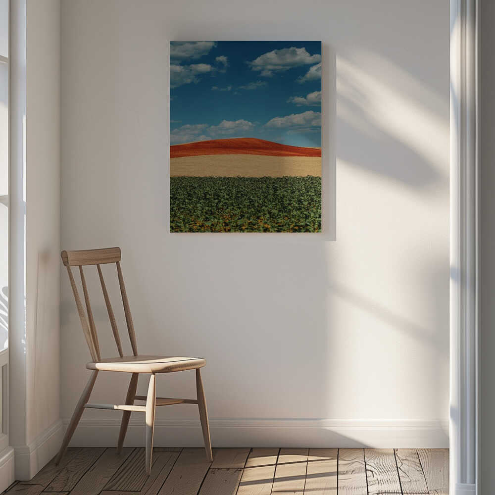 Colorful Farm Landscape, arte de Javier Pardina