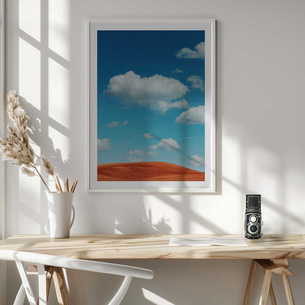 Azure Sky Red Earth, arte de Javier Pardina