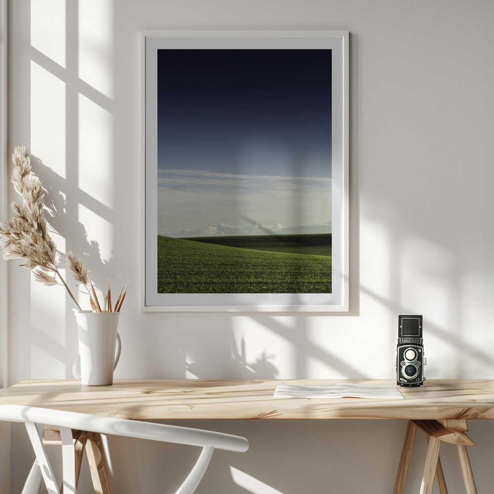 Green Field Blue Sky, arte de Javier Pardina