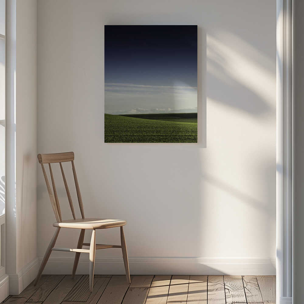 Green Field Blue Sky, arte de Javier Pardina
