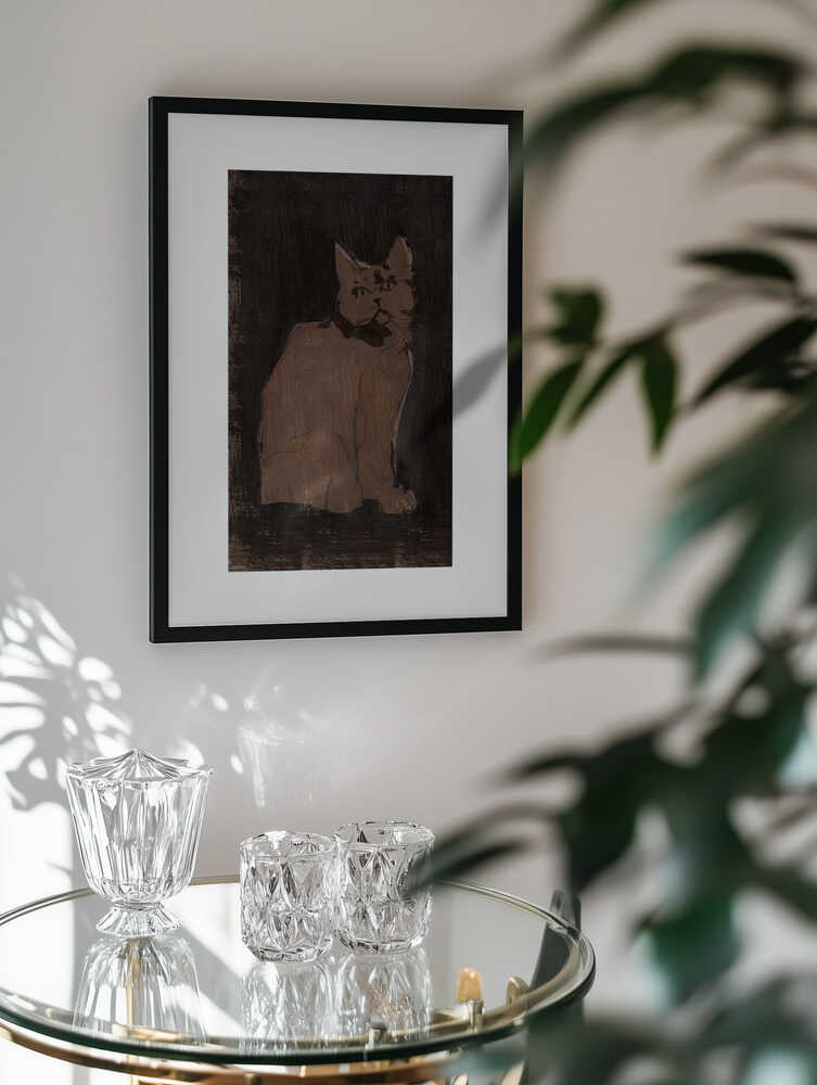 Moody Cat Portrait