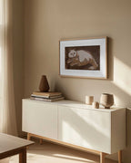 Modern Cat Resting